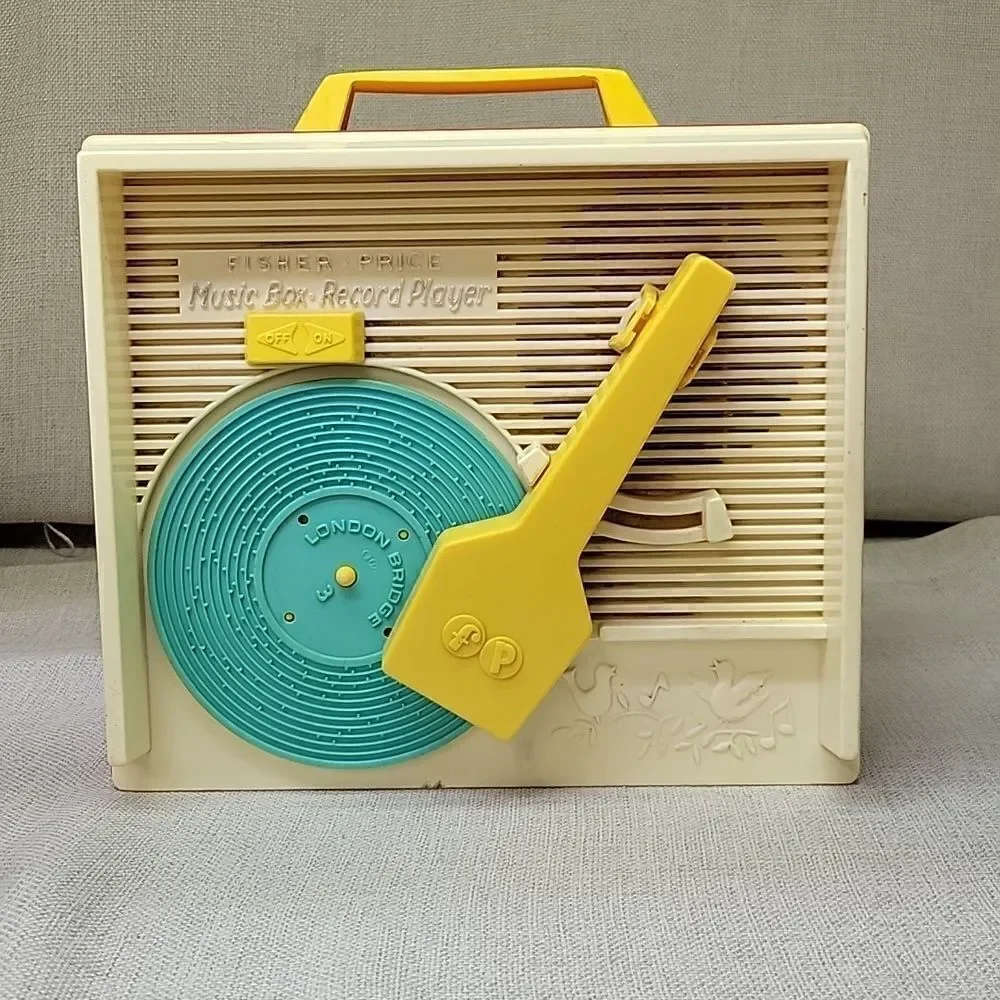 2 Fisher-Price Music Box- Record Players‎